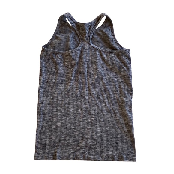 Athleta Gray Black Mix Activewear Workout Tank Top Racerback Size Large - Picture 2 of 4